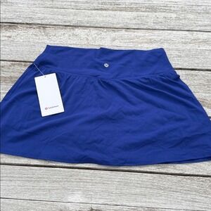 Lululemon Align High-Rise Skirt deep sea blue size 14 nwt